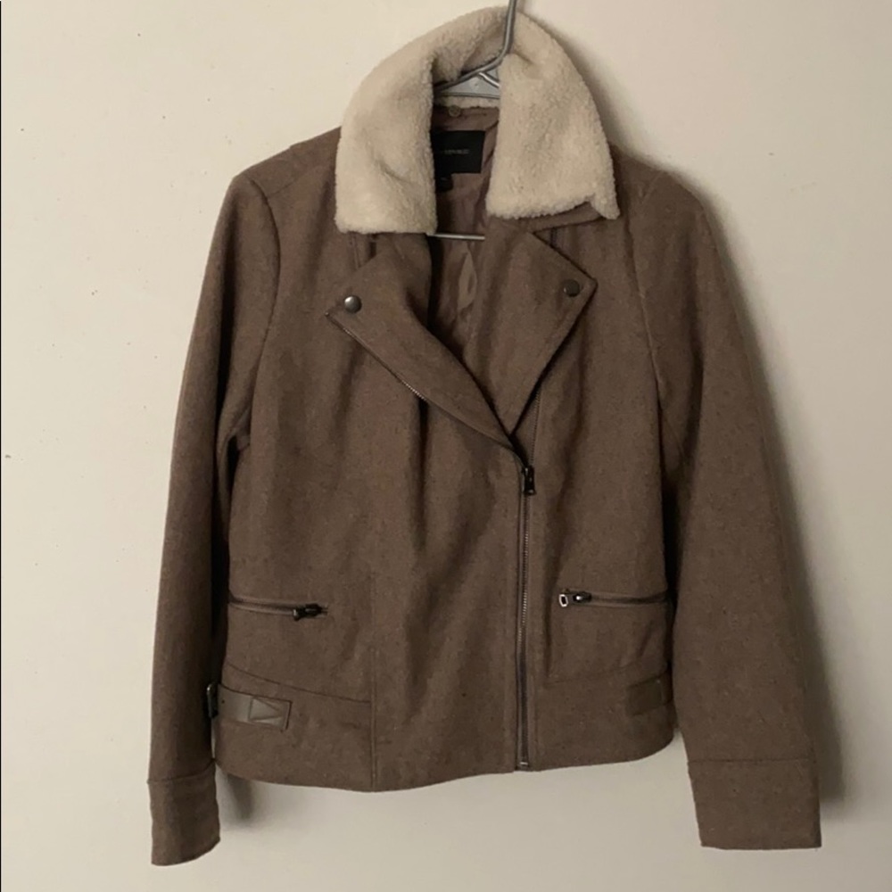 Banana Republic Women’s Wool Moto Jacket
